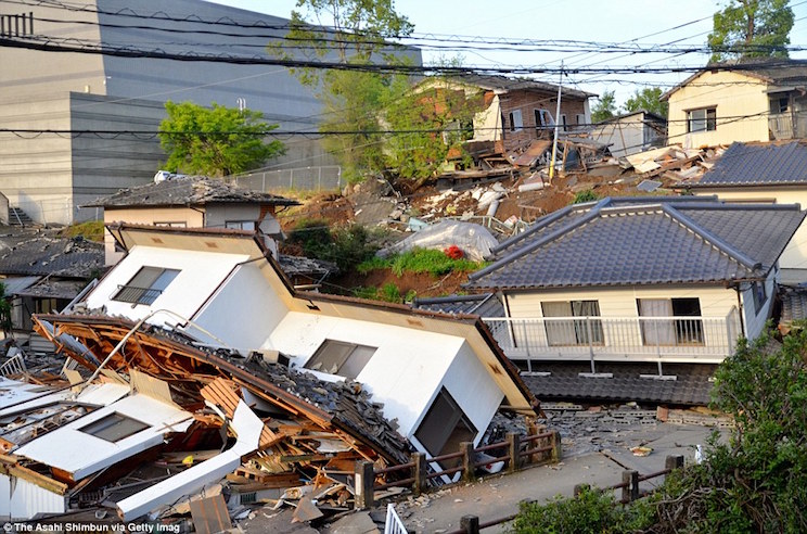 Terremoto en Jap&oacute;n